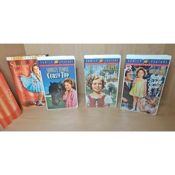 Shirley Temple Fox Family Feature Box Set Heidi Curly Top Baby Take A Bow - Picture 5 of 8